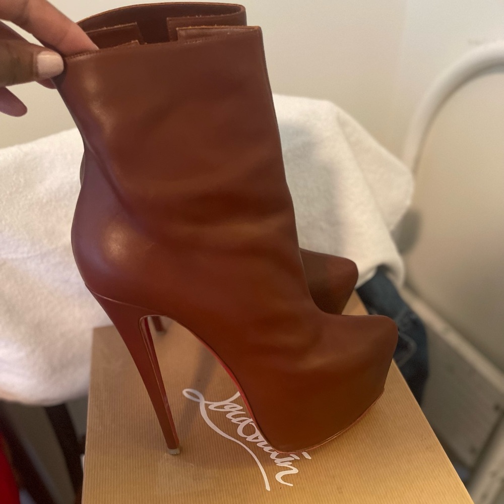 Christian Louboutin Daff Booty. CLASSIC ITEM. Hard to find!